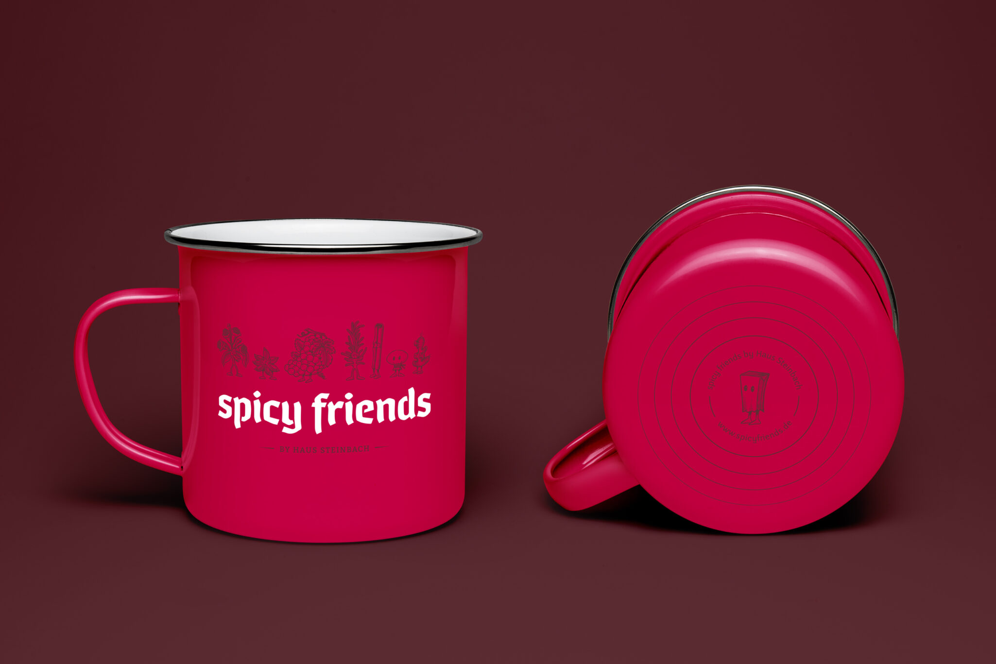 Spicy Friends hot pink