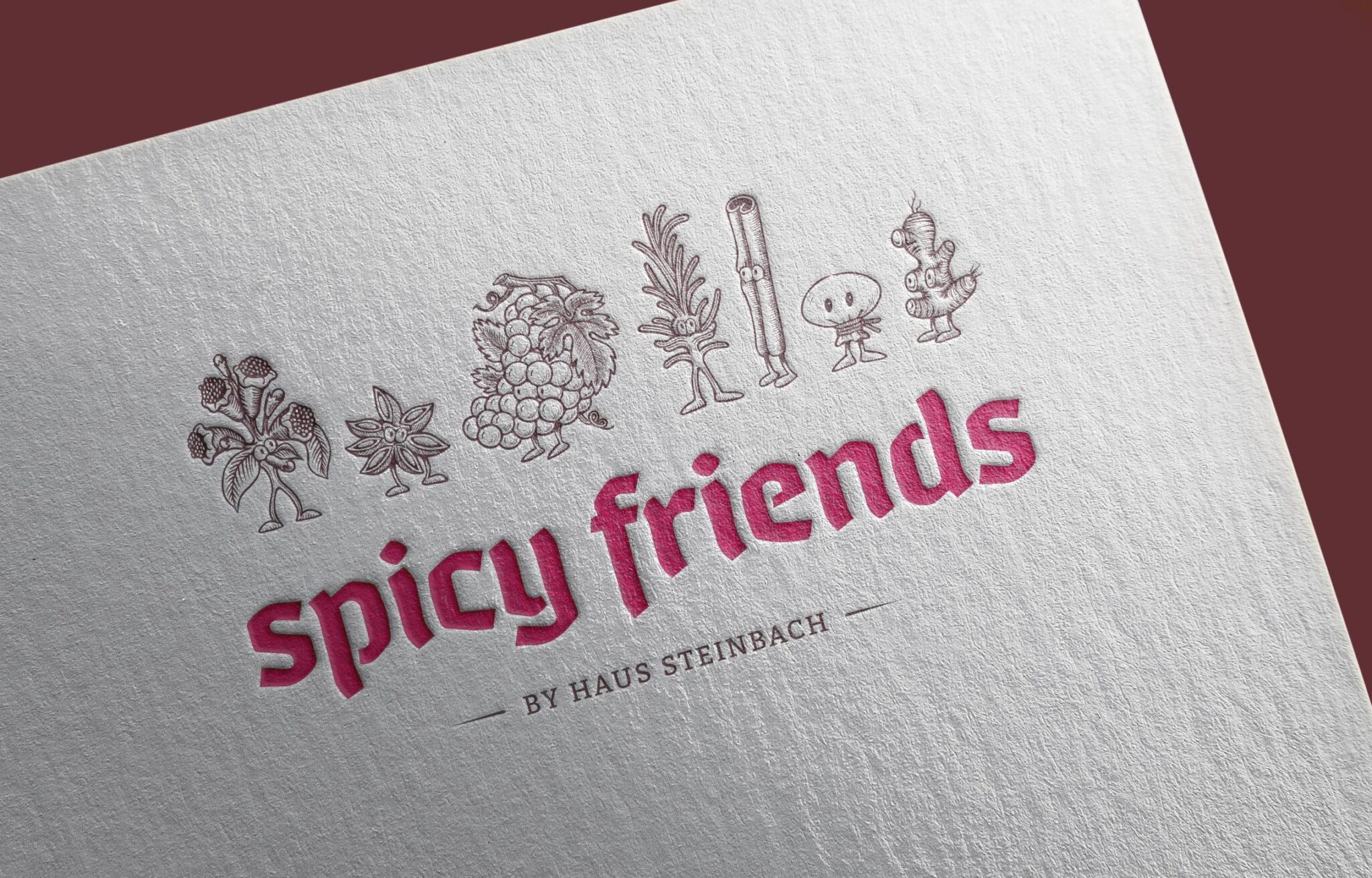 Spicy Friends gedruckt